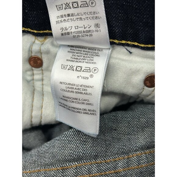 Polo Ralph Lauren Men's Size 34x32 Blue 'The Sullivan Slim' Straight-Leg Jeans - Picture 10 of 16